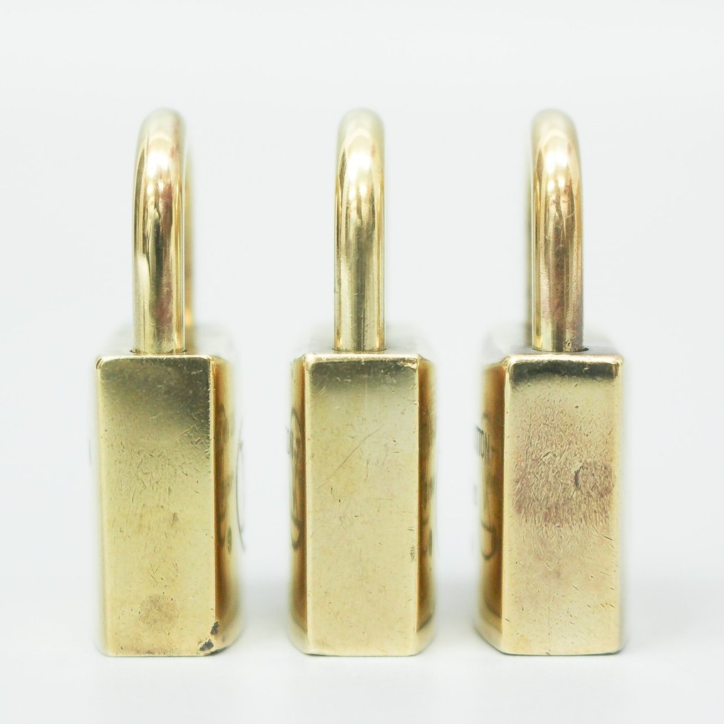 Louis Vuitton Brass Lock and Key Set #207