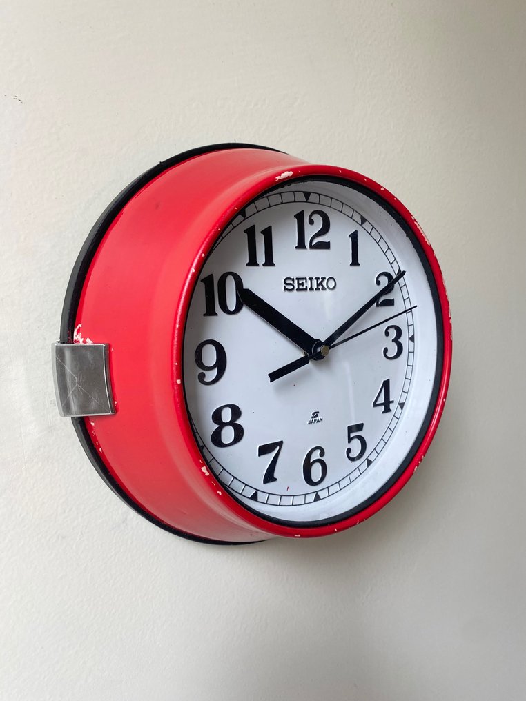 Seikosha CO. LTD Seiko Wall clock Industrial Steel Catawiki