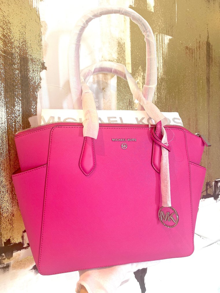 Michael Kors Collection - Marilyn MD TZ Tote Cerise - - Catawiki