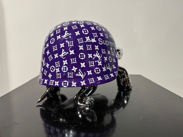 Supreme X Louis Vuitton helmet