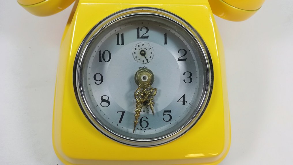 70s telephone transformed into an alarm clock Catawiki