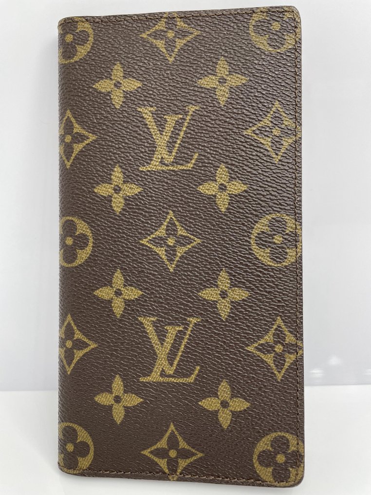 Authentic Louis Vuitton Monogram Porto Carto Credit Wallet Card Holder Used