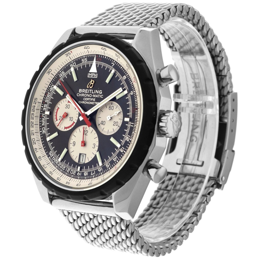 Breitling Chrono Matic 49 A14360 Men 2000 2010 Catawiki