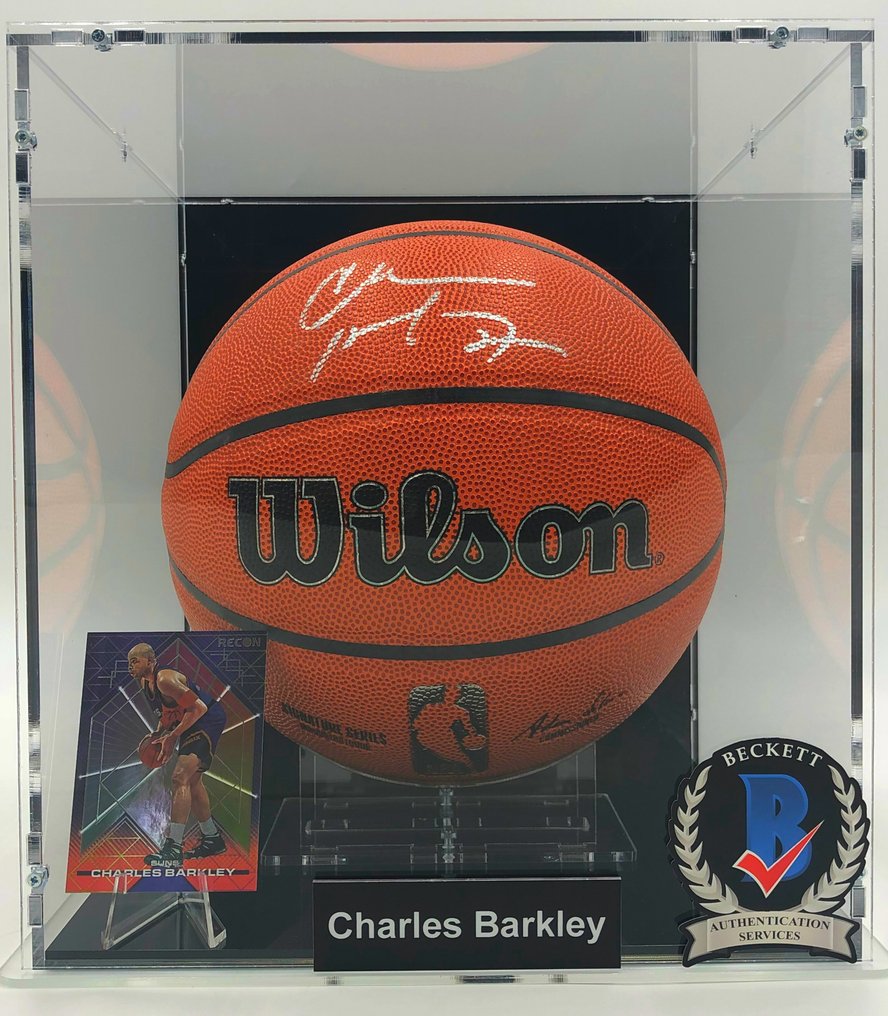 Charles Barkley Signed Philadelphia 76ers Jersey (Beckett COA