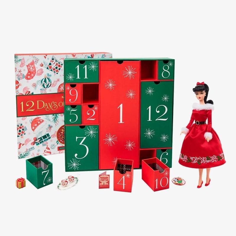 Mattel Muñeca Barbie Label GOLD Barbie 12 days of Christmas