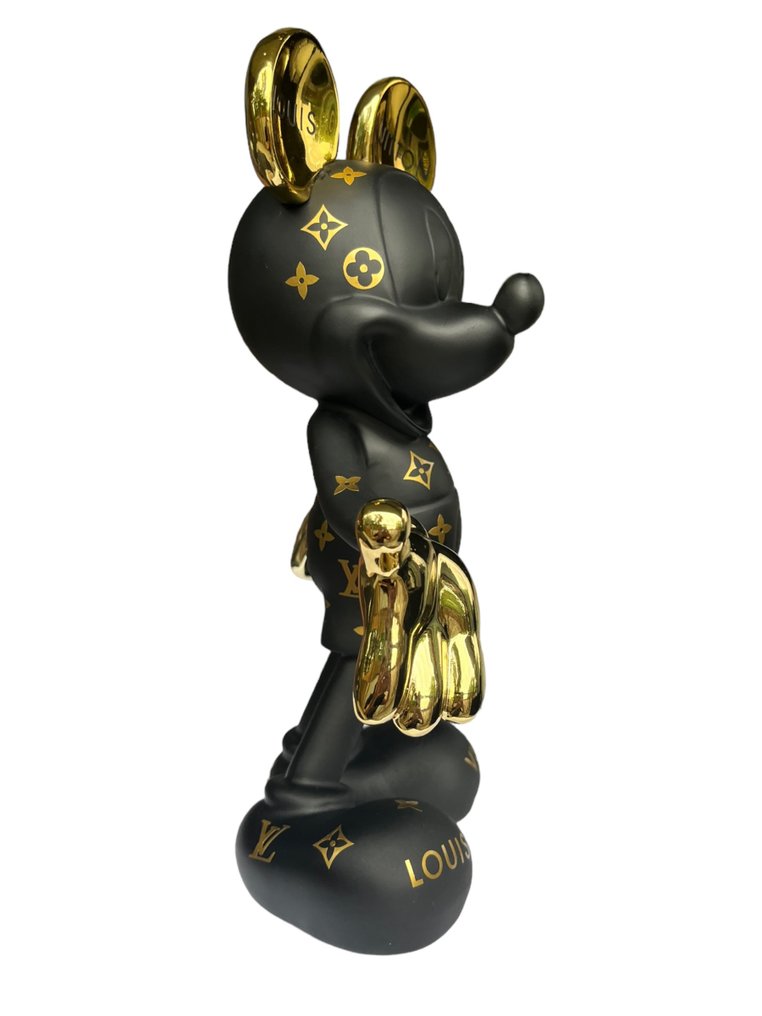 AmsterdamArts - Mickey Mouse x Louis Vuitton chrome gold - Catawiki