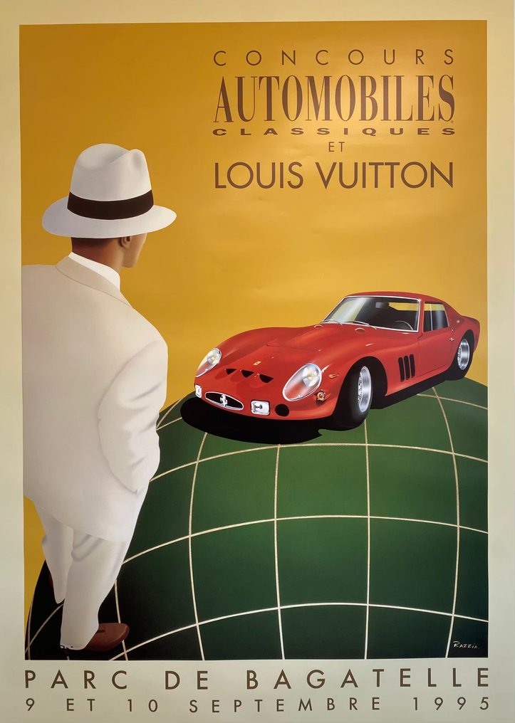 Sold at Auction: Gerard Razzia, Advertising Poster Louis Vuitton