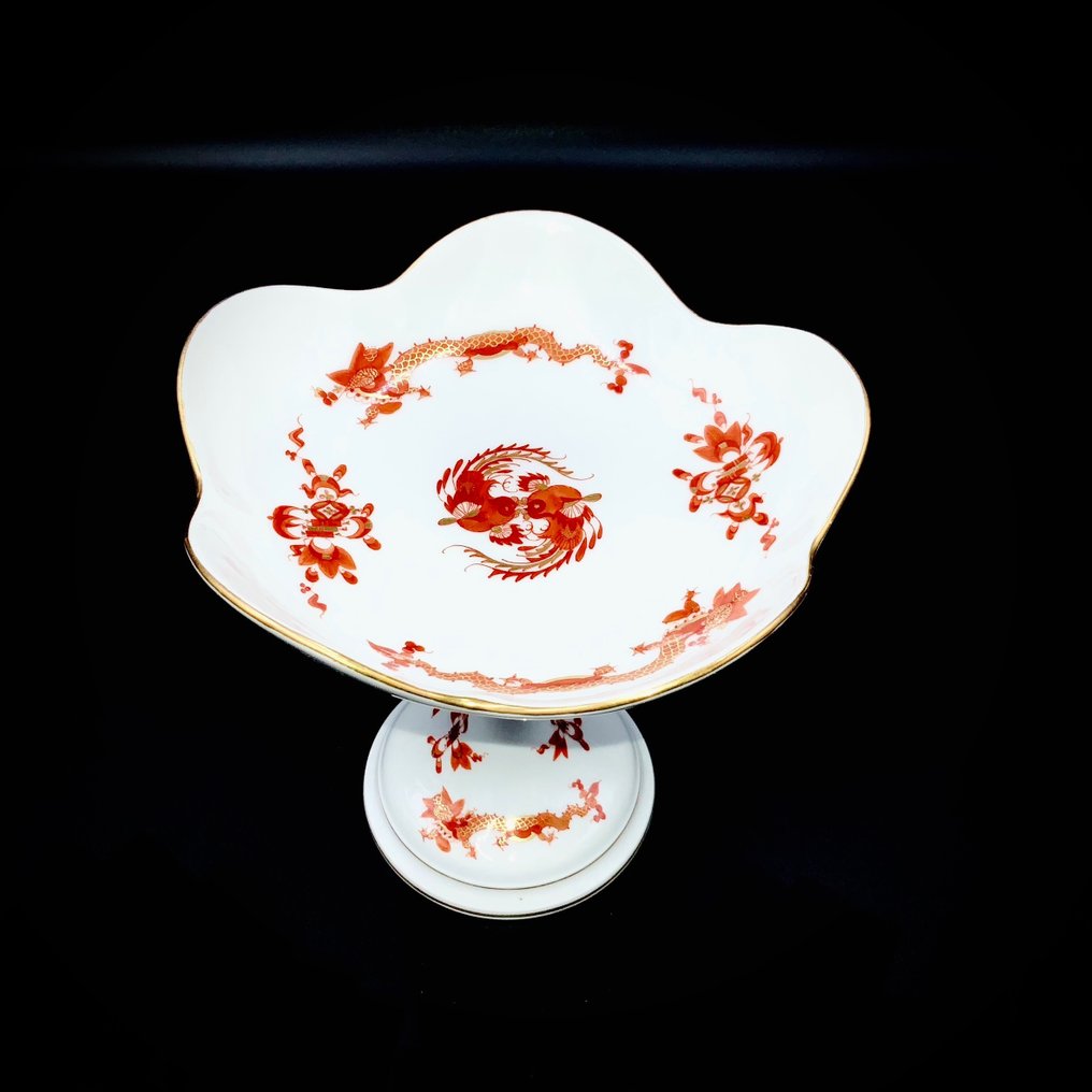 Meissen First Choice Exquisite Centrepiece Red Court Dragon