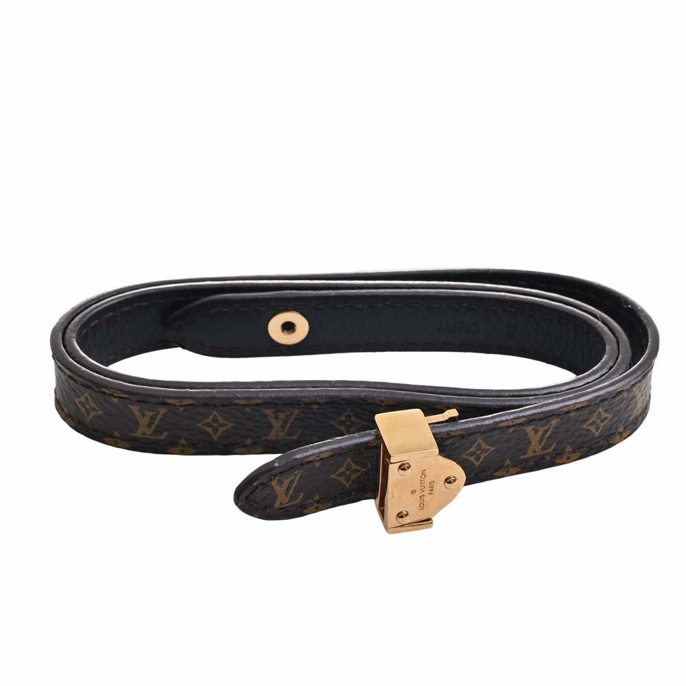 Louis Vuitton - Bracelet LV graphite & cuir Bracelet - Catawiki