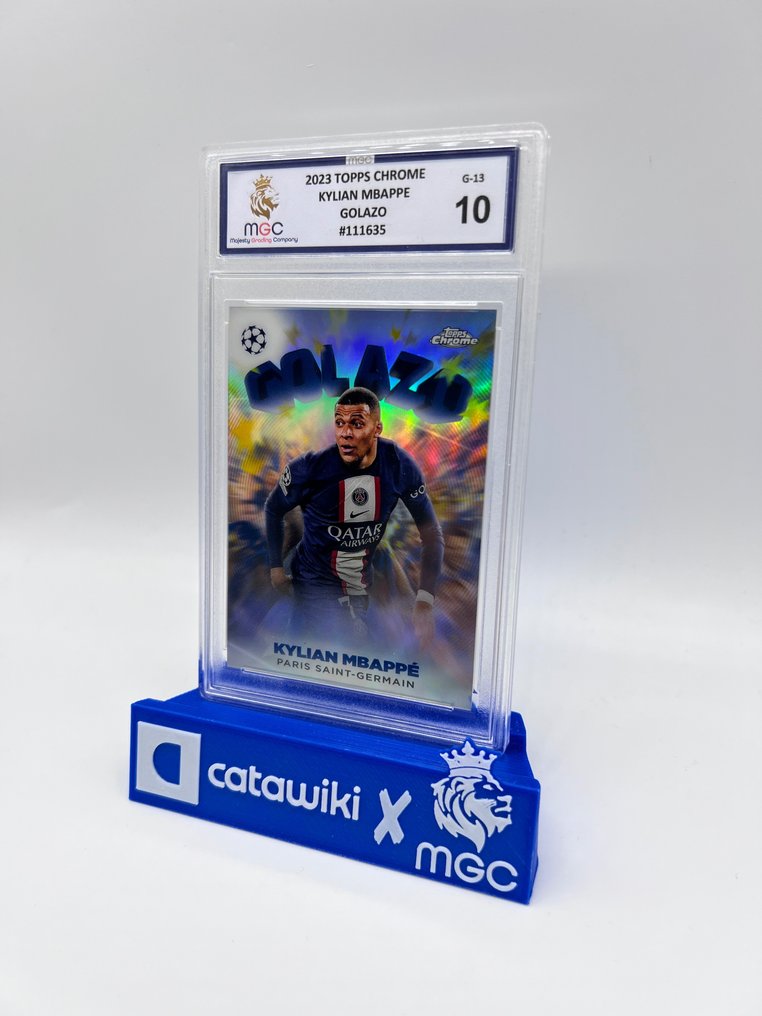 Graded Singles 2019-20 Topps Chrome UCL Kylian Mbappe Purple