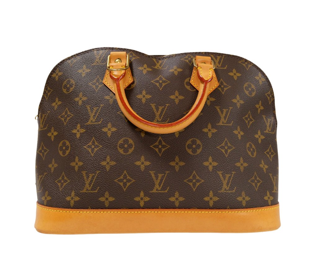 Louis Vuitton LV x YK Alma Bb Bag, Brown, One Size