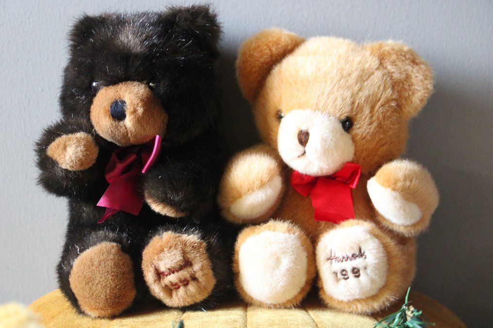 Harrods christmas bear 1990 clearance