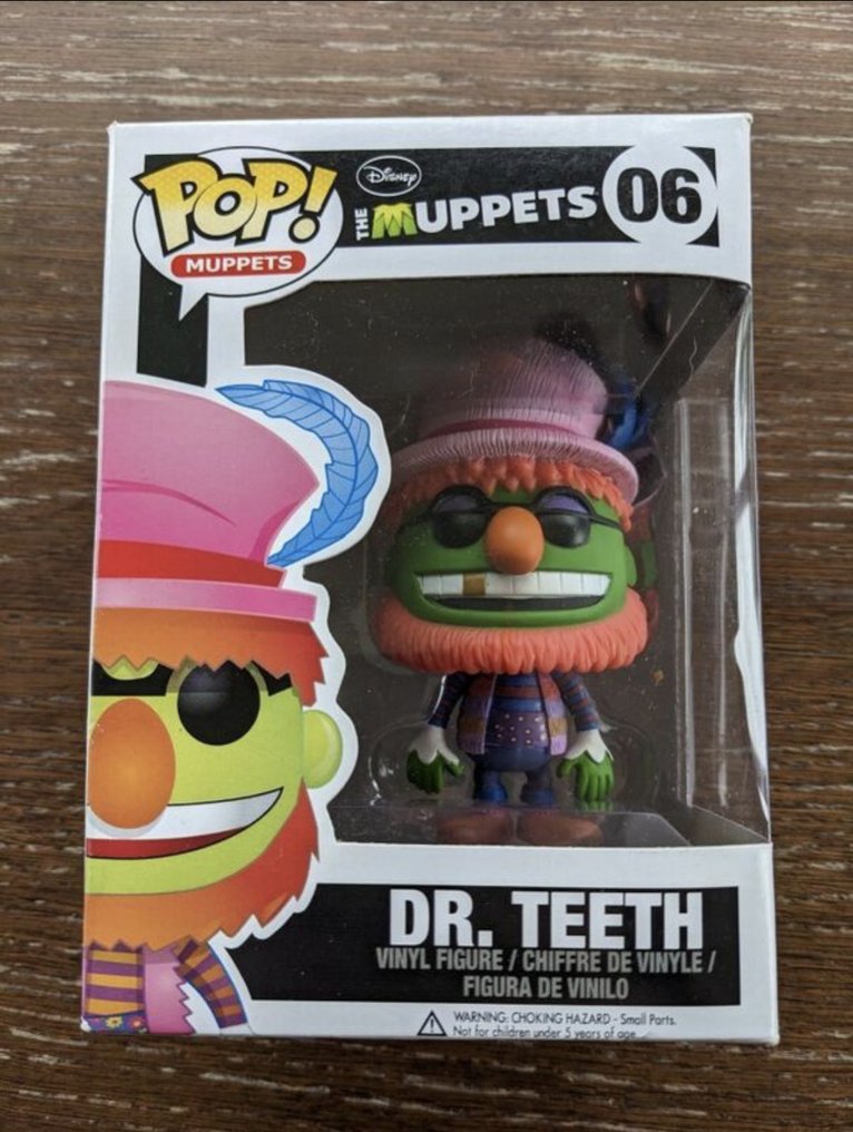 Funko Figure Muppets 06 Dr Teeth & The Office 880 3 Hole Punch