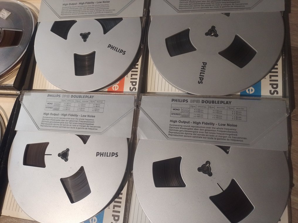 20 x BASF/Philips etc. Reel to Reel tapes 18Cm / 7" Reel to Reel