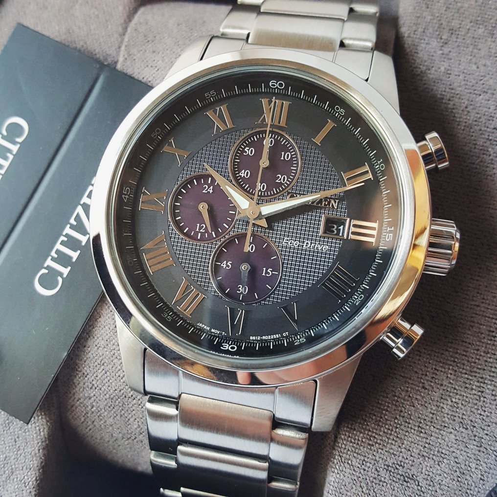 Citizen eco drive chronograph solar new arrivals