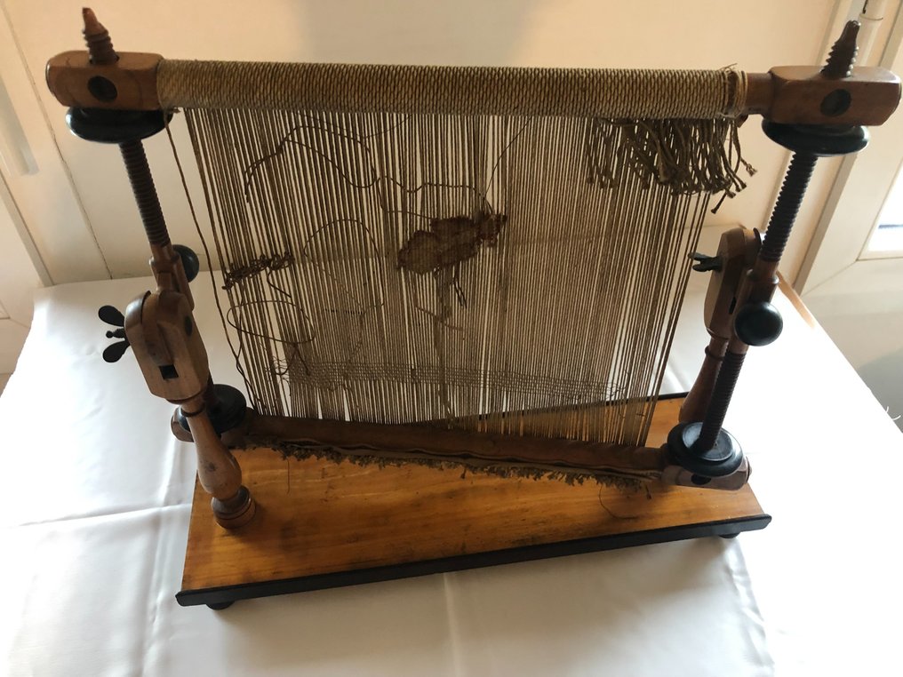 Telaio per tessitura di arazzi - Legno - Fine XIX secolo - Catawiki