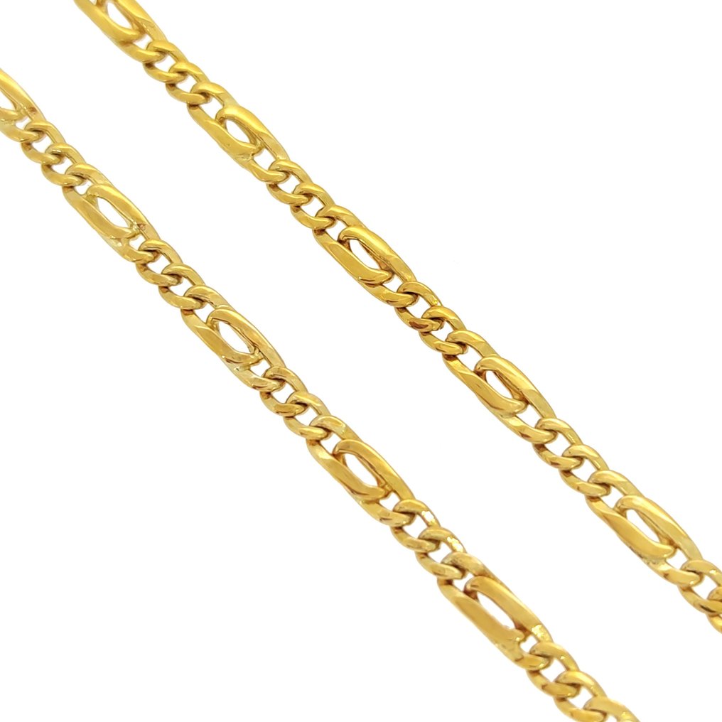 18-kt-gold-necklace-with-pendant-catawiki