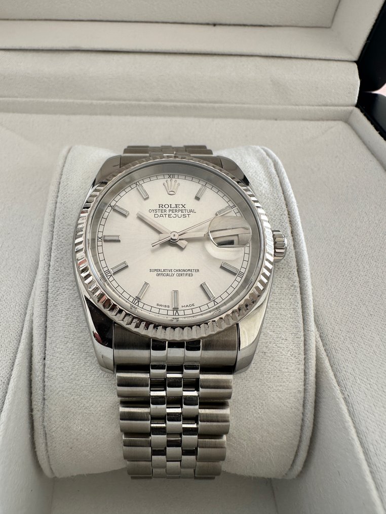 Rolex 116234 white dial store