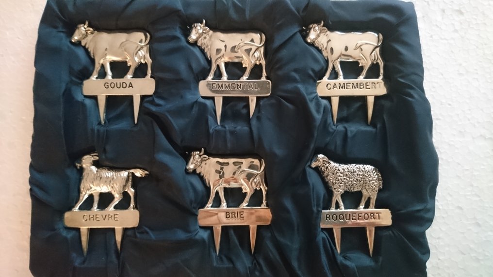 Siléa Table service (6) Silverplated cheese markers Catawiki