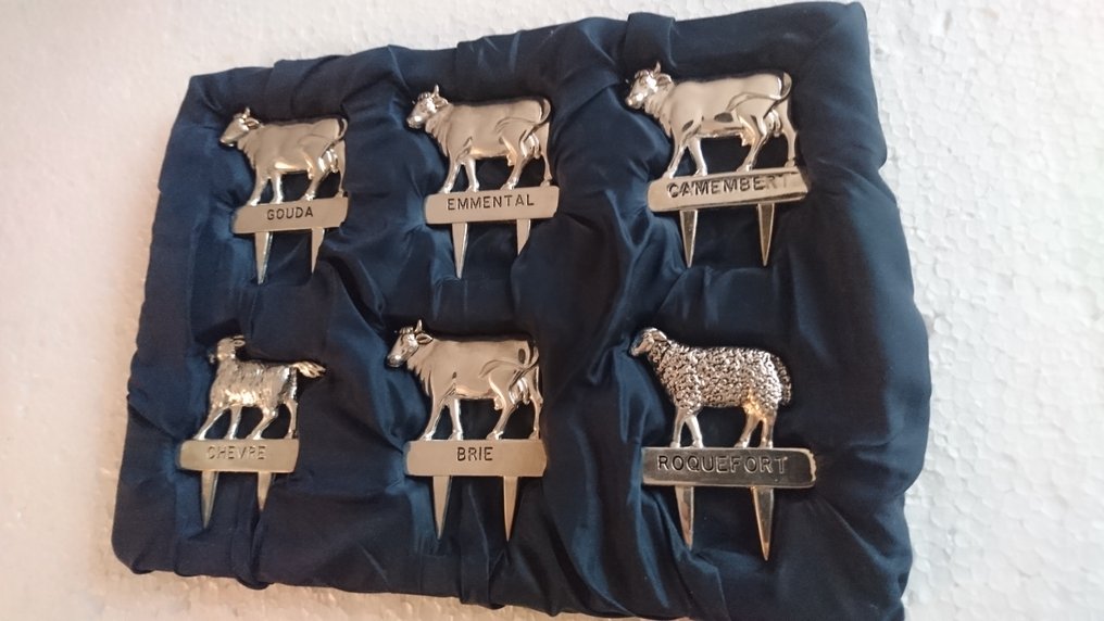 Siléa Table service (6) Silverplated cheese markers Catawiki