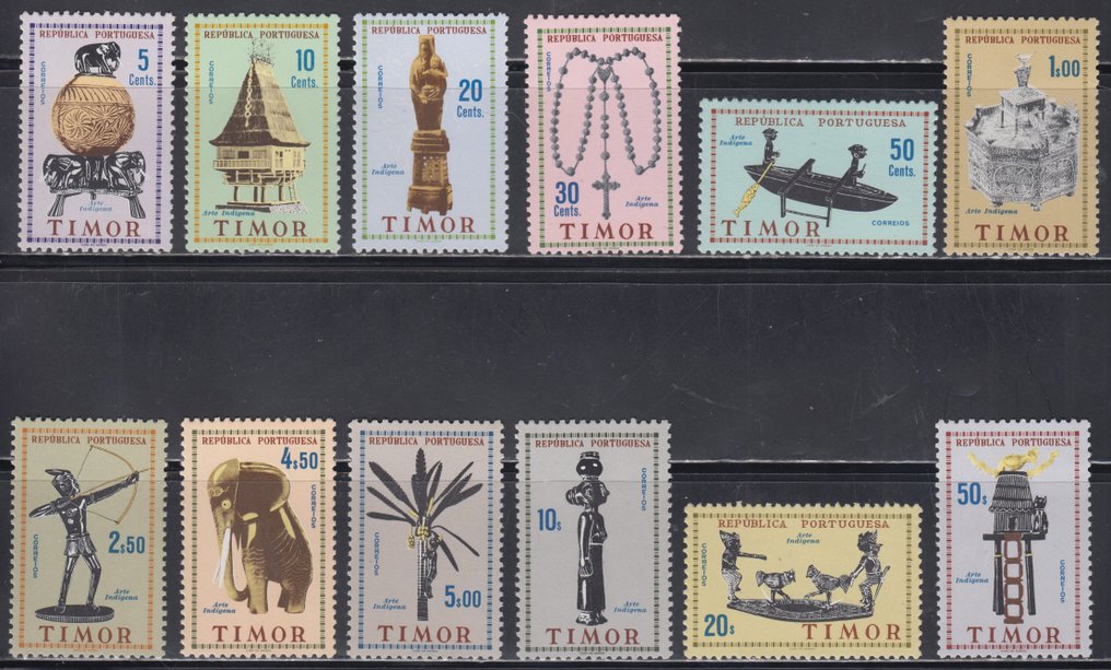 Timor Lote formado por diversos sellos de Timor Catawiki