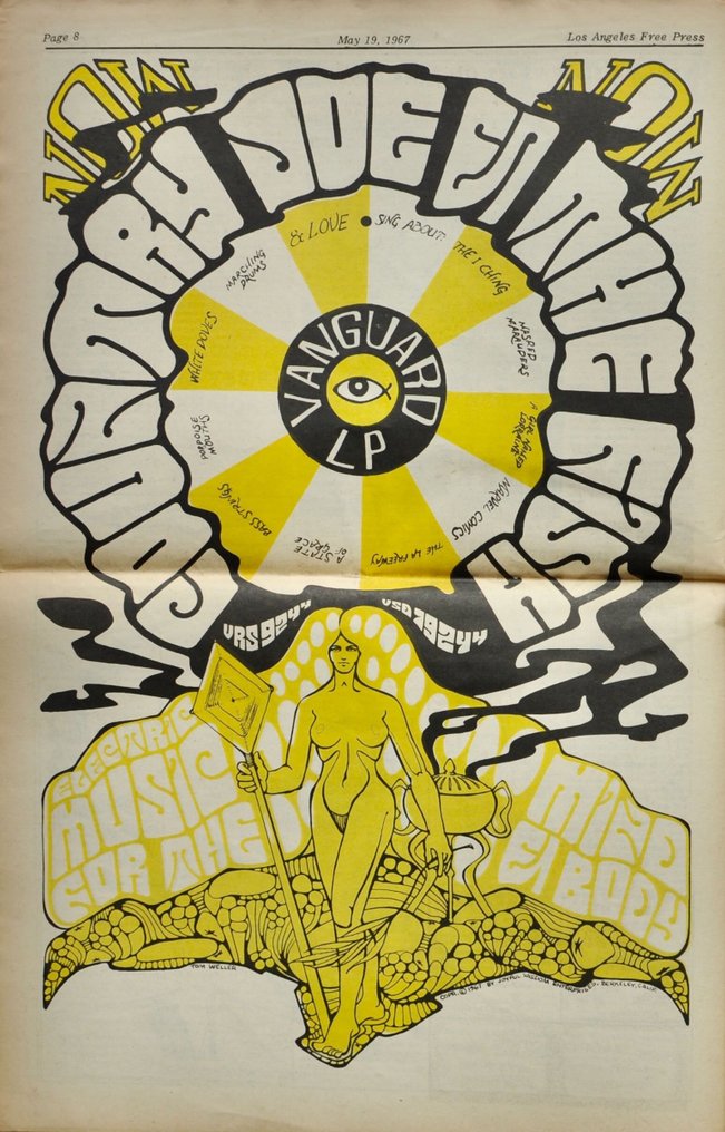 Art Kunkin [Ed.] Los Angeles Free Press (LA Free Press) Underground
