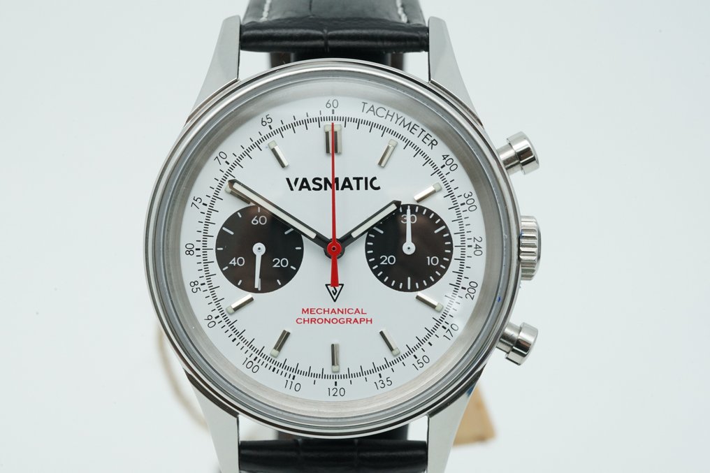 Vasmatic Uomo Cronografo meccanico bianco Catawiki