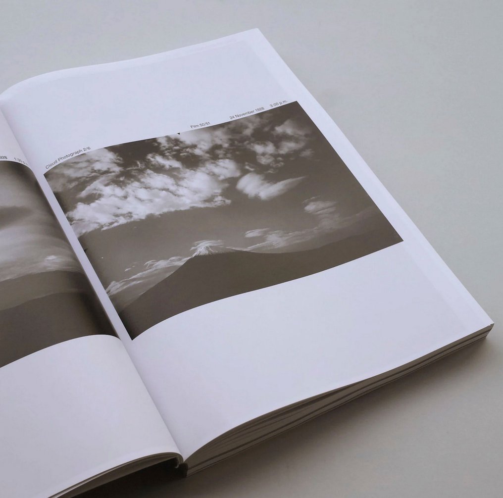 Helmut Völter The Movement of Clouds around Mount Fuji photographed