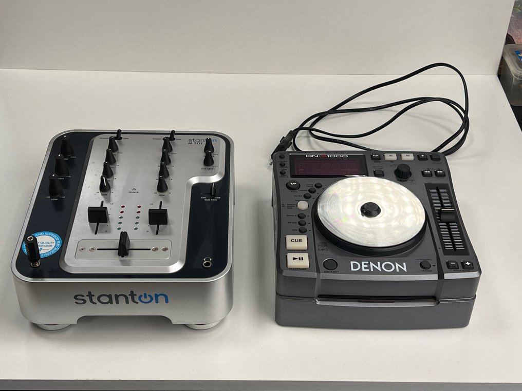 Denon DNS 1000 Stanton m. 201 DJ SET Dj CD player Multiple