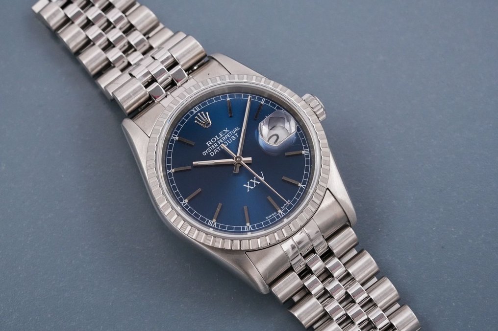 Rolex Datejust Dubal Dial 25 Years Anniversary 16220 Men
