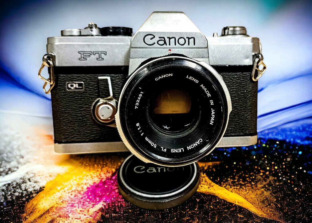 Canon FT QL + Canon FL 50mm 11,8 Single lens reflex camera (SLR