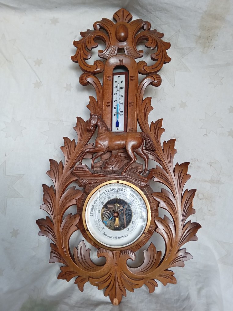 Barometer - Wood - Catawiki