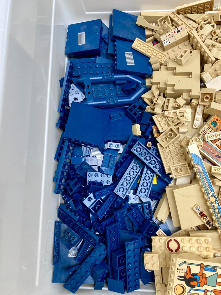 LEGO - Lego 920 ( 255 Bleu FONCE / 285 Brun / 380 Sable