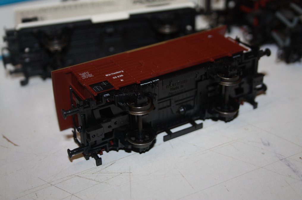 Märklin H0 - 4780/4780/4678/4795/4677/4782 - Modeltrein goederenwagon ...