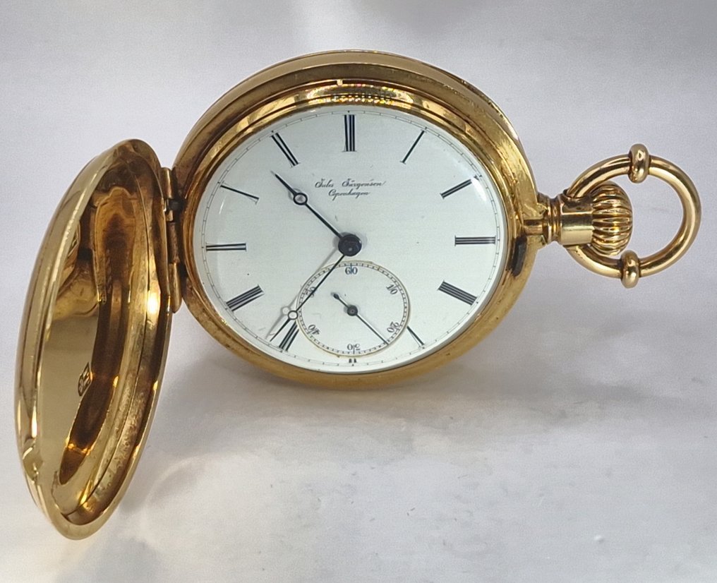 Jules jurgensen store quartz pocket watch