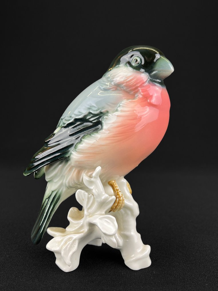 Karl Ens, Volkstedt - Red-Breasted Finch - Porcelain - Catawiki