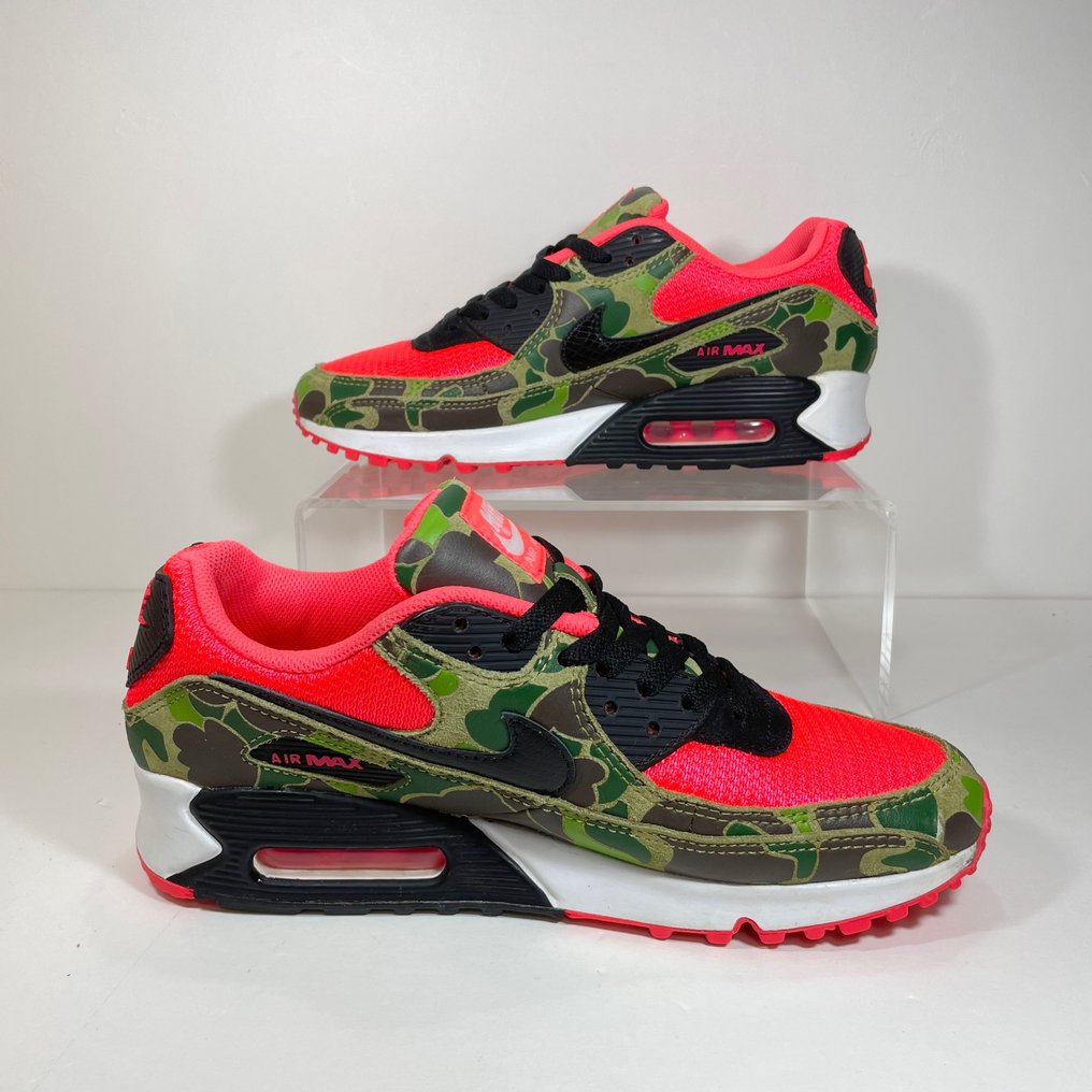 Nike (Limited Edition) - Air Max 90 SP Orange Duck Camo - Sneakers