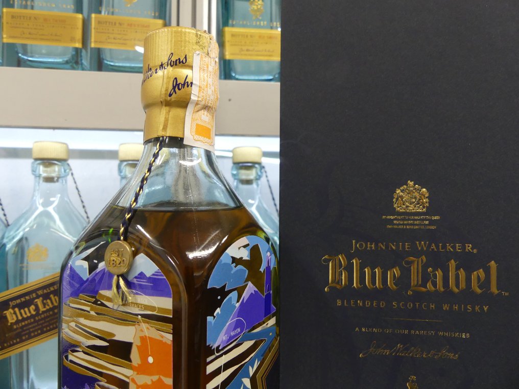 Johnnie Walker Blue Label Limited Edition Design 7 Wonders of the