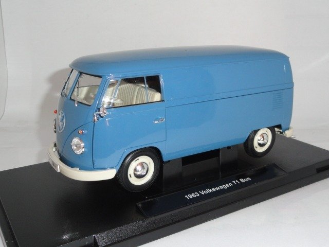 Welly 1:18 - 1 - Model van - Volkswagen T1 Gesloten Bestelwagen - Catawiki