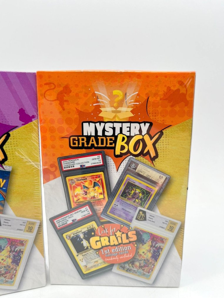 The Pokémon Company Mystery box Mystery Grade Box & Pikachu Graded