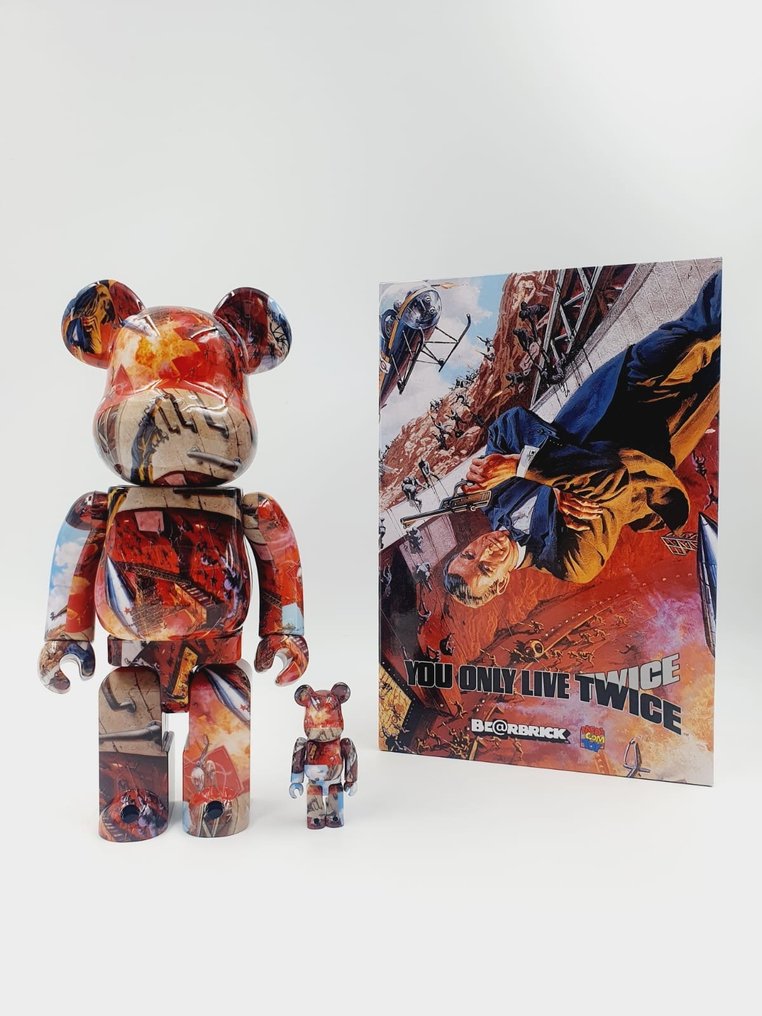 James Bond X Medicom Toy - Be@rbrick James Bond You only live twice 400 ...