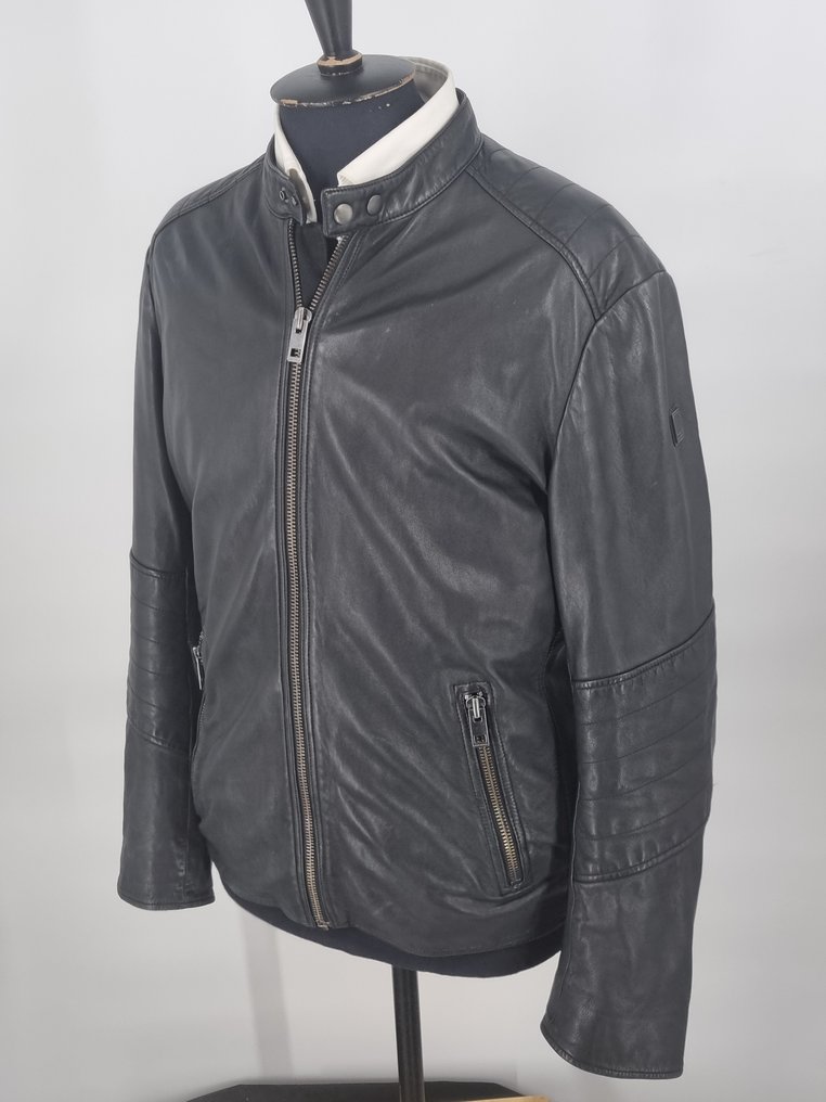 Hugo Boss Veste en cuir Catawiki