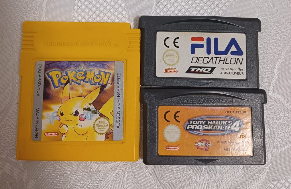 Nintendo Gameboy & GBA lot - Pokémon Yellow - Video game (3) - Catawiki