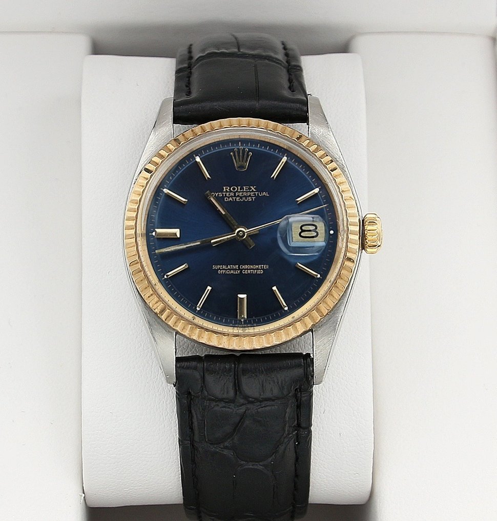 Rolex Datejust Blue Dial Nessun prezzo di riserva 1601