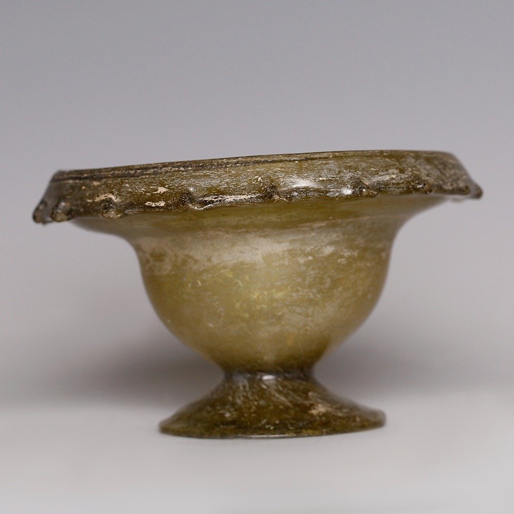 Ancient Roman Yellow Glass Cup Catawiki