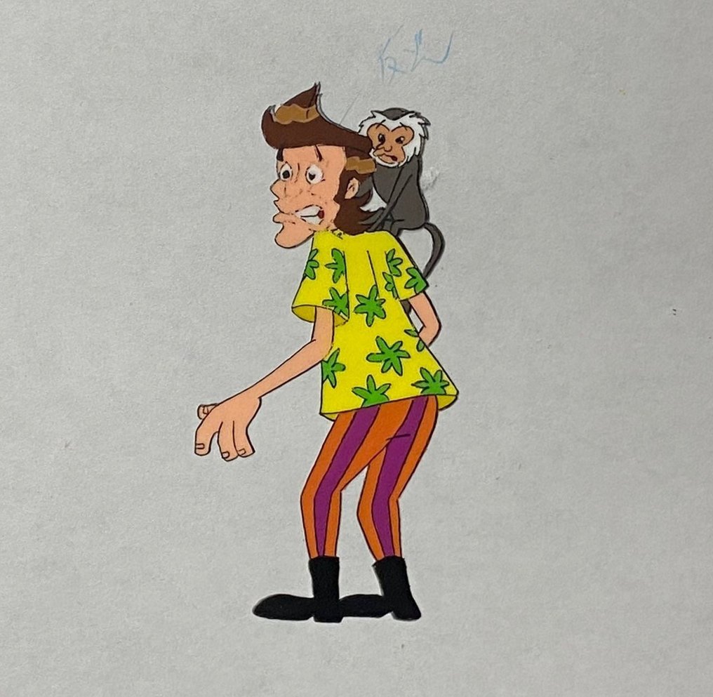 Ace Ventura Pet Detective TV Series 1995 1 Originele Animatiecel ace-ventura-pet-detective-tv-series-1995-1-originele-animatiecel