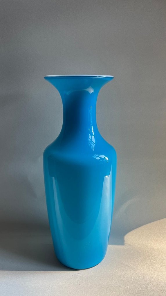 Venini Vase, Opalino 45 cm Glas Catawiki