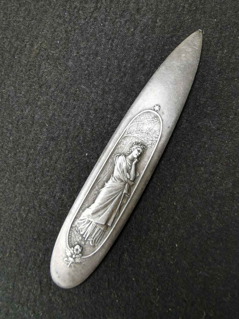 Charles de Vernon (18581912) Brevkniv (1) Vintage fransk