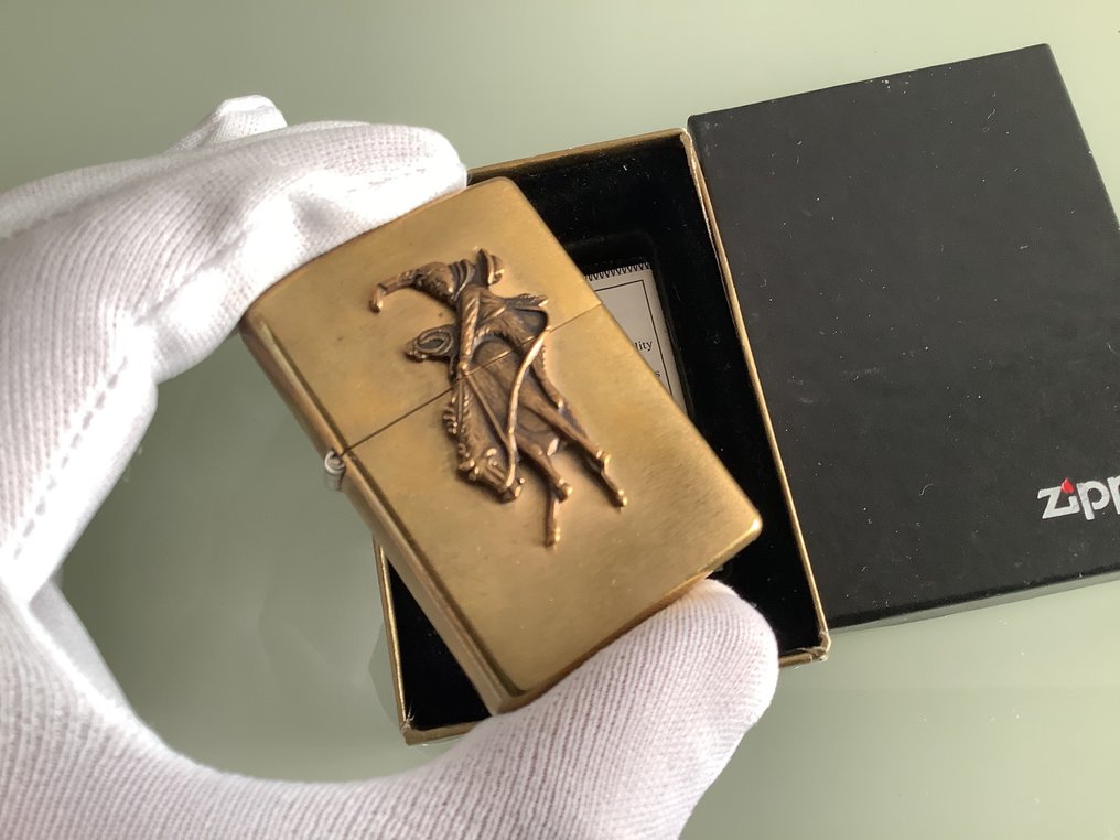 Zippo Marlboro Bronco 1997 XIII Pocket lighter Catawiki