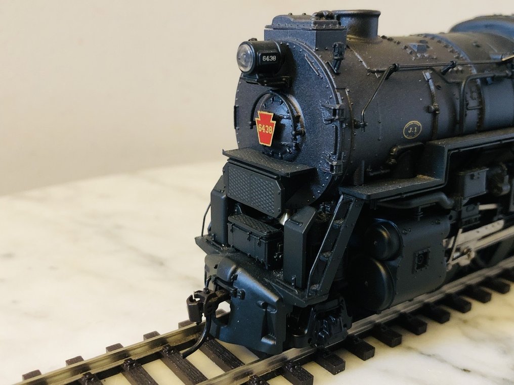 Broadway limited imports. H0 025 à vapeur avec tender (1